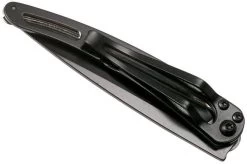 Deejo Tattoo Gold Black 27g, White Gold Gilded, Astro DJ9GM000022 Pocket Knife -Optimal Knife Shop DJ9GM000022 05 deejo