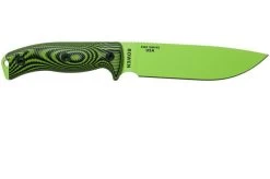 ESEE Model 6 Venom Green Blade 3D Neon Green-Black G10 Survival Knife 6PVG-007 Black Sheath + Clip Plate -Optimal Knife Shop EE 6PVG 007 02 esee knives