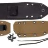 ESEE Knives Kydex Sheath For Model 4, 21SS -Optimal Knife Shop EE ESEE 21SS 01 esee model 4 foedraal bruin ee esee 21ss 01