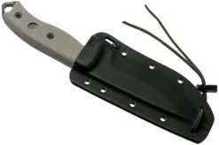 ESEE Model 5 Tactical Gunsmoke, Desert Tan Handle 5S-TG With Kydex Sheath + Belt Clip -Optimal Knife Shop EE ESEE 5S TG 08 esee knives