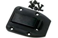 ESEE Izula Signature Model IZULA-B-SIG Neck Knife With Black Sheath + Belt Clip -Optimal Knife Shop EE IZULA BS 06 esee knives