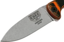 ESEE Xancudo S35VN Black-Orange G10 No Hole XAN2-006 Fixed Knife -Optimal Knife Shop EE XAN2 006 03 esee knives