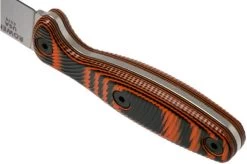 ESEE Xancudo S35VN Black-Orange G10 No Hole XAN2-006 Fixed Knife -Optimal Knife Shop EE XAN2 006 04 esee knives