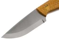 Brisa Necker 70, 001 Scandi Mustard Micarta, Neck Knife 11 Brisa Necker 70, 001 Scandi Mustard Micarta, Neck Knife -Optimal Knife Shop ENZ 001 03 enzo brisa