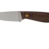 Brisa Bobtail 80, 036-L Flat Bison Micarta, Hunting Knife -Optimal Knife Shop ENZ 036 L 01 enzo brisa