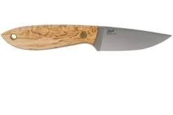 Brisa Bobtail 80, 037-L Flat Curly Birch, Hunting Knife -Optimal Knife Shop ENZ 037 L 02 enzo brisa