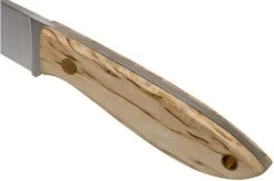 Brisa Bobtail 80, 037-L Flat Curly Birch, Hunting Knife -Optimal Knife Shop ENZ 037 L 05 enzo brisa