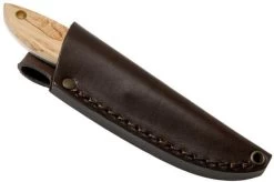 Brisa Bobtail 80, 037-L Flat Curly Birch, Hunting Knife -Optimal Knife Shop ENZ 037 L 06 enzo brisa