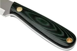 Enzo Necker 70, Green Micarta, Leather Sheath 9804 -Optimal Knife Shop ENZ 9804 03 enzo necker 70 enz 9804 03