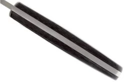 Brisa Necker 70, Black Micarta, Leather Sheath 9806 -Optimal Knife Shop ENZ 9806 05 enzo necker 70 enz 9806 05