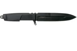 Extrema Ratio Contact, Black Black 04.1000.0215/BLK Fixed Knife -Optimal Knife Shop ER04 1000 0215 BLK 02 extrema ratio