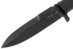 Extrema Ratio Contact, Black Black 04.1000.0215/BLK Fixed Knife -Optimal Knife Shop ER04 1000 0215 BLK 03 extrema ratio