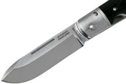 Fallkniven GP Gentleman's Pocket Knife, Black Micarta -Optimal Knife Shop FKGPBM 03 fallkniven