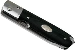 Fallkniven GP Gentleman's Pocket Knife, Black Micarta -Optimal Knife Shop FKGPBM 04 fallkniven