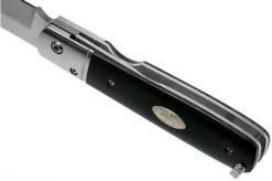 Fallkniven GP Gentleman's Pocket Knife, Black Micarta -Optimal Knife Shop FKGPBM 05 fallkniven