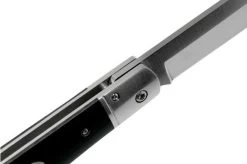 Fallkniven GP Gentleman's Pocket Knife, Black Micarta -Optimal Knife Shop FKGPBM 06 fallkniven