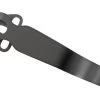 Flytanium Universal Short Pocket Clip FLY-1250SBK Black DLC Titanium -Optimal Knife Shop FLY 1250SBK 01 flytanium