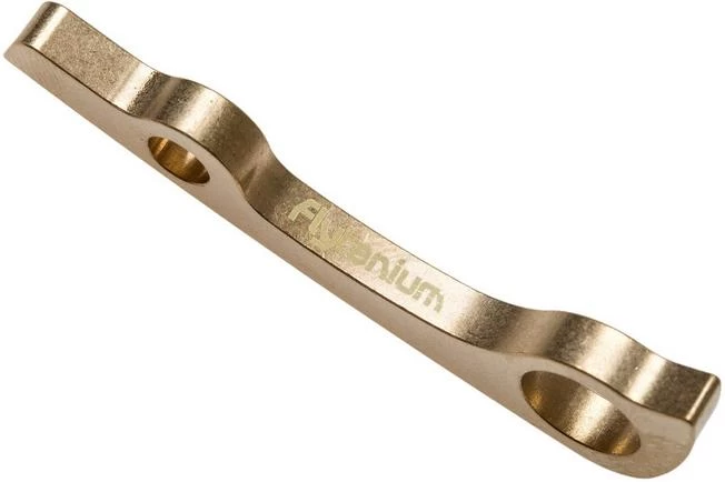 Flytanium Spyderco Paramilitary 2 Backspacer Brass 5 Flytanium Spyderco Paramilitary 2 Backspacer Brass - Image 3