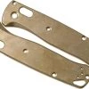 Flytanium Benchmade Bugout Scales, Brass -Optimal Knife Shop FLY 377 01 flytanium v201907