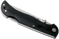 Fox 500 Black G10 Pocket Knife -Optimal Knife Shop FO500B 04 fox knives