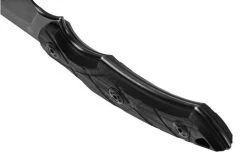 Fox Edge Lycosa 2, Black G10, FE-020 Fixed Knife -Optimal Knife Shop FOFE 020 05 fox