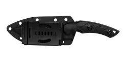 Fox Edge Lycosa 2, Black G10, FE-020 Fixed Knife -Optimal Knife Shop FOFE 020 08 fox