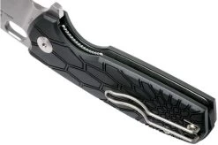 Fox Vox Core FX-604 Black Stonewashed Pocket Knife, Jesper Voxnaes Design -Optimal Knife Shop FOFX 604 05 fox knives