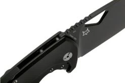 Fox El Capitan SK-02 BSW Summit Knife Co, Black Stonewashed Pocket Knife, Tommaso Rumici Design -Optimal Knife Shop FOSK 02BSW 06 fox knives