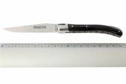 Fontenille Pataud Le Pocket Guilloché Buffalo Horn 13 Fontenille Pataud Le Pocket Guilloché Buffalo Horn -Optimal Knife Shop FPL9PCNTG 05 fontenille pataud fpl9pcntg d5