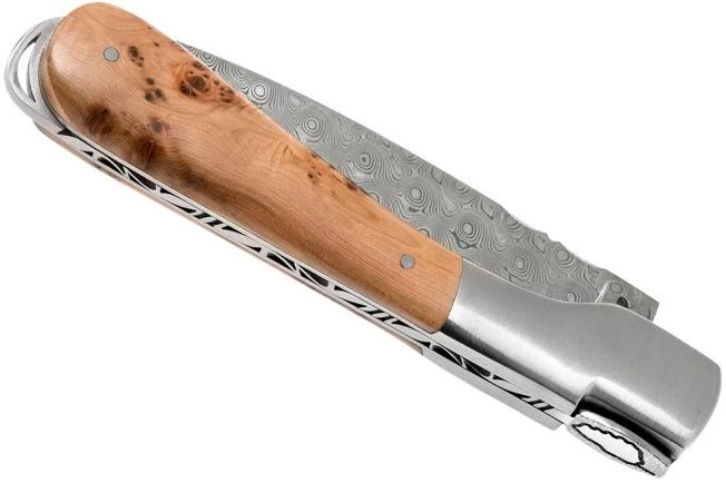 Fontenille Pataud Corsican Sperone, Juniper Wood & Rose Damascus Steel 6 Fontenille Pataud Corsican Sperone, Juniper Wood & Rose Damascus Steel - Image 4