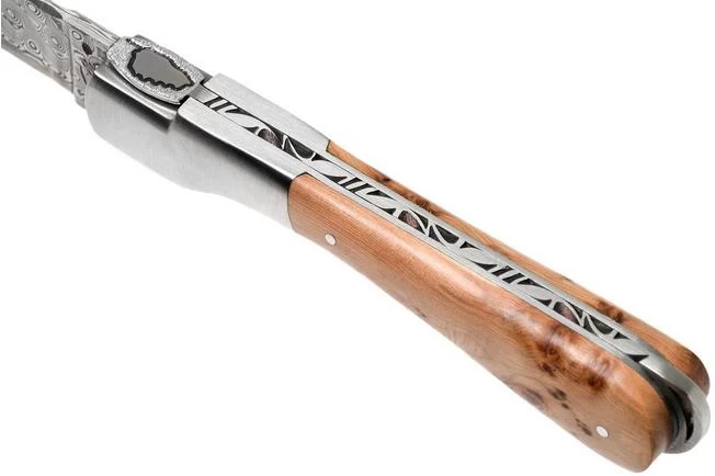Fontenille Pataud Corsican Sperone, Juniper Wood & Rose Damascus Steel 9 Fontenille Pataud Corsican Sperone, Juniper Wood & Rose Damascus Steel - Image 7