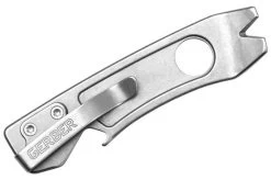 Gerber Chonk Topo Stonewashed, Black Aluminium 1064441 Pry Bar -Optimal Knife Shop GE1064441 02 gerber