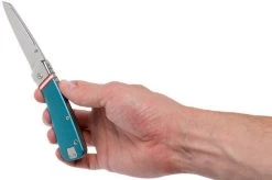 Gerber Straightlace Blue 30-001664 Slipjoint Pocket Knife -Optimal Knife Shop GE30 001664 08 gerber