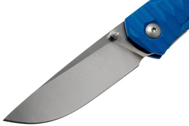 GiantMouse ACE Iona G10 Blue, Satin Pocket Knife, Ansø En Voxnaes Design 5 GiantMouse ACE Iona G10 Blue, Satin Pocket Knife, Ansø En Voxnaes Design - Image 3