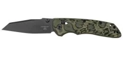 Hogue Deka 24268 G-Mascus Green G10, Black Wharncliffe, Pocket Knife