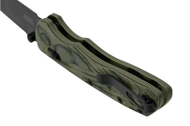 Hogue Deka 24268 G-Mascus Green G10, Black Wharncliffe, Pocket Knife 6 Hogue Deka 24268 G-Mascus Green G10, Black Wharncliffe, Pocket Knife - Image 4