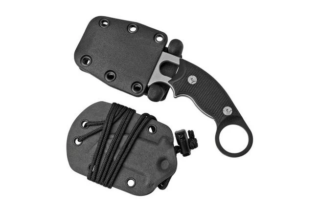 Hogue EX-F03 G10 Black, 35339 Neck Knife 8 Hogue EX-F03 G10 Black, 35339 Neck Knife - Image 6