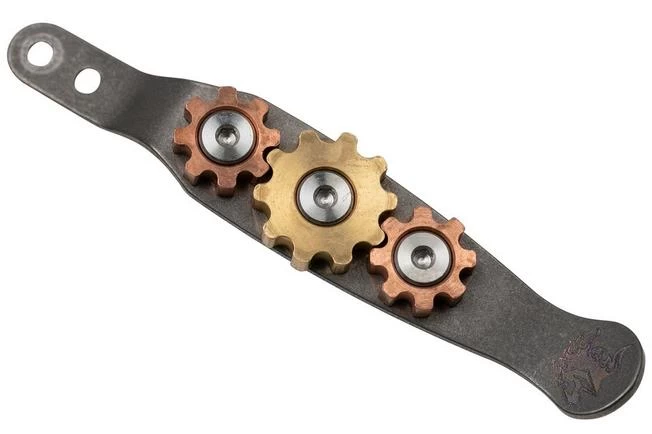 Rick Hinderer Knives Gear Pocket Clip, Titanium Working Finish 3 Rick Hinderer Knives Gear Pocket Clip, Titanium Working Finish