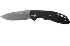 Rick Hinderer XM Slippy 3" Slicer 20CV Black DLC, Black G10 Slipjoint Pocket Knife