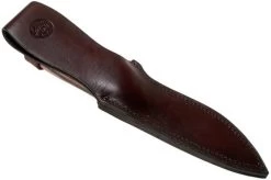 Rick Hinderer Ranch Drop Spanto Battle Black, Red Micarta Survival Knife -Optimal Knife Shop HRK TRH DPBB RM 07 rick hinderer knives