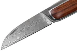 The James Brand The Pike, Rosewood, Damascus, KN110159-00 Pocket Knife -Optimal Knife Shop JAKKN110159 00 03 the james brand