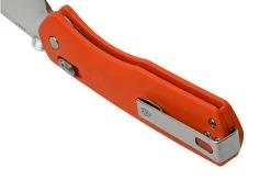 The James Brand The Carter XL, Orange G10, Stainless JAKN116188-00 Pocket Knife -Optimal Knife Shop JAKN116188 00 04 jamesbrand