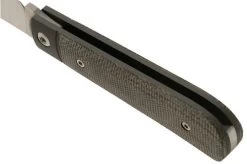 Jack Wolf Laid Back Jack, Green Canvas Micarta LAIDB-01-GRN Slipjoint Pocket Knife -Optimal Knife Shop JW LAIDB 01 GRN 04 jackwolf