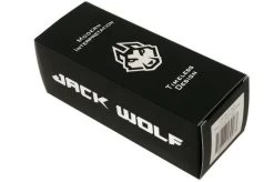 Jack Wolf Laid Back Jack, Natural Canvas Micarta LAIDB-01-NAT Slipjoint Pocket Knife -Optimal Knife Shop JW LAIDB 01 NAT 08 jackwolf