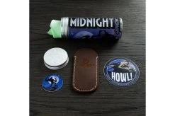 Jack Wolf Midnight Jack, OD Green Canvas Micarta MIDNI-01-GRN Slipjoint Pocket Knife -Optimal Knife Shop JW MIDNI 01 GRN 03 jackwolf