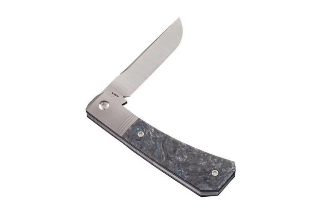 Jack Wolf Pioneer Jack PIONE-01-DM-BL Fat Carbon Dark Matter Blue, Slipjoint Pocket Knife 4 Jack Wolf Pioneer Jack PIONE-01-DM-BL Fat Carbon Dark Matter Blue, Slipjoint Pocket Knife - Image 2
