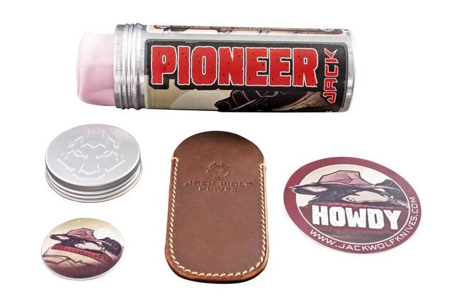 Jack Wolf Pioneer Jack PIONE-01-TI-JI DLC Black Jigged Titanium, Slipjoint Pocket Knife 8 Jack Wolf Pioneer Jack PIONE-01-TI-JI DLC Black Jigged Titanium, Slipjoint Pocket Knife - Image 6