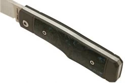 Jack Wolf Sharpshooter Jack, Blue Fat Carbon SHSH-FC Slipjoint Pocket Knife -Optimal Knife Shop JW SHSH FC 06 jackwolf