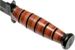 KA-BAR Short 1251, Fixed Knife, Leather Sheath -Optimal Knife Shop KA1251 04 ka bar
