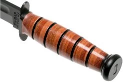 KA-BAR Short 1251, Fixed Knife, Leather Sheath -Optimal Knife Shop KA1251 05 ka bar